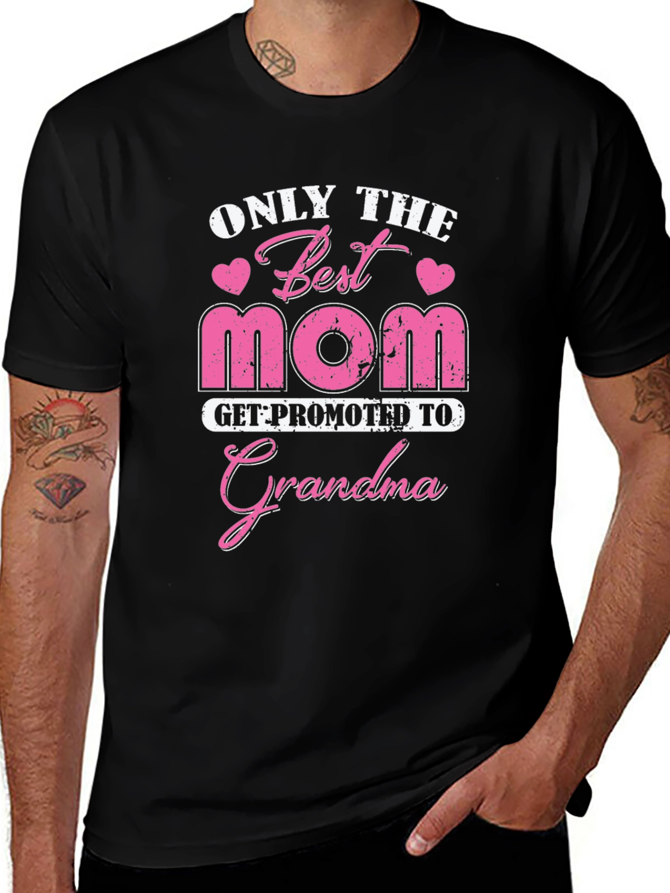 Only the Best Mom Get Promoted to Grandma T-Shirt
