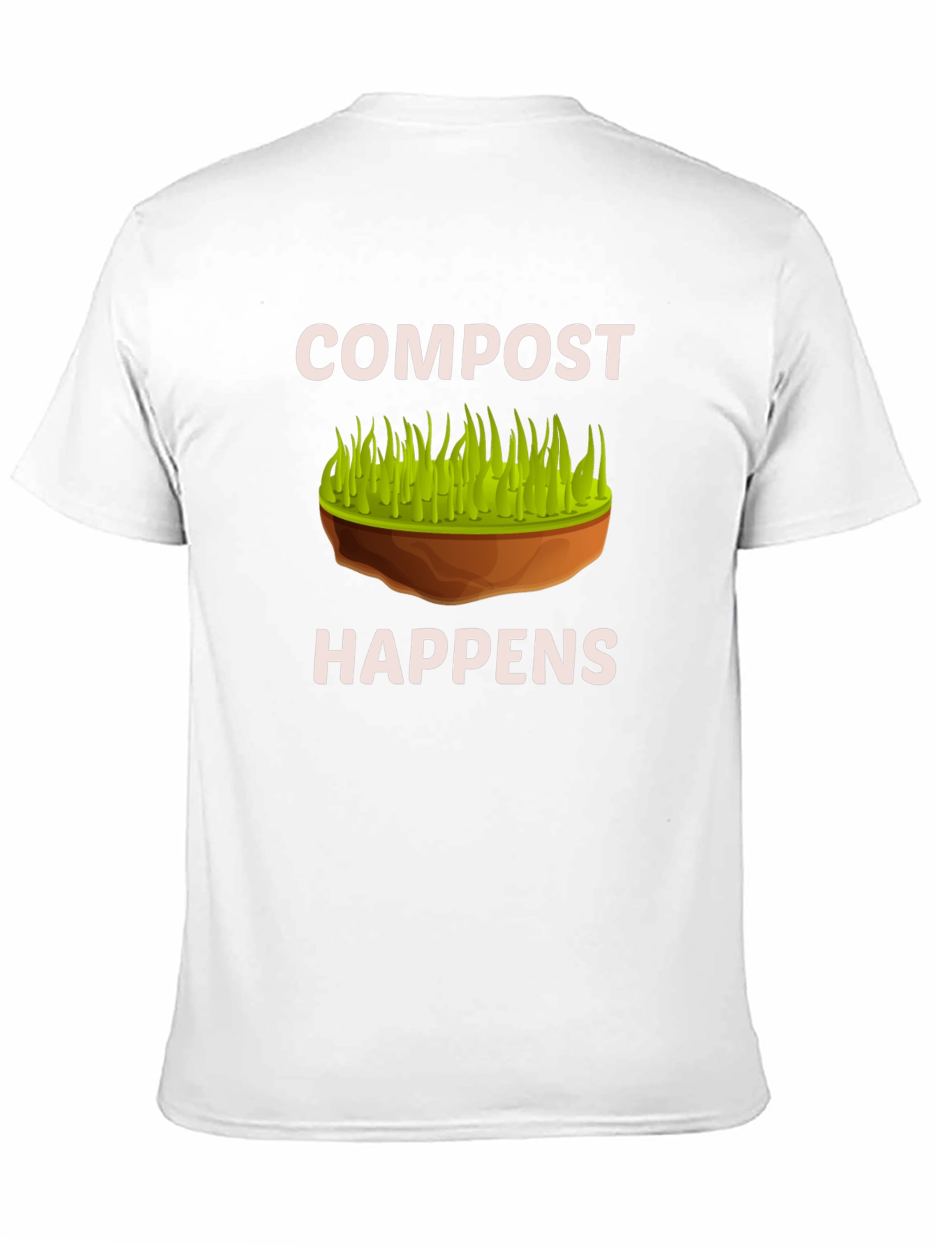 Compost Happens Graphic T-Shirt - Organic Gardening