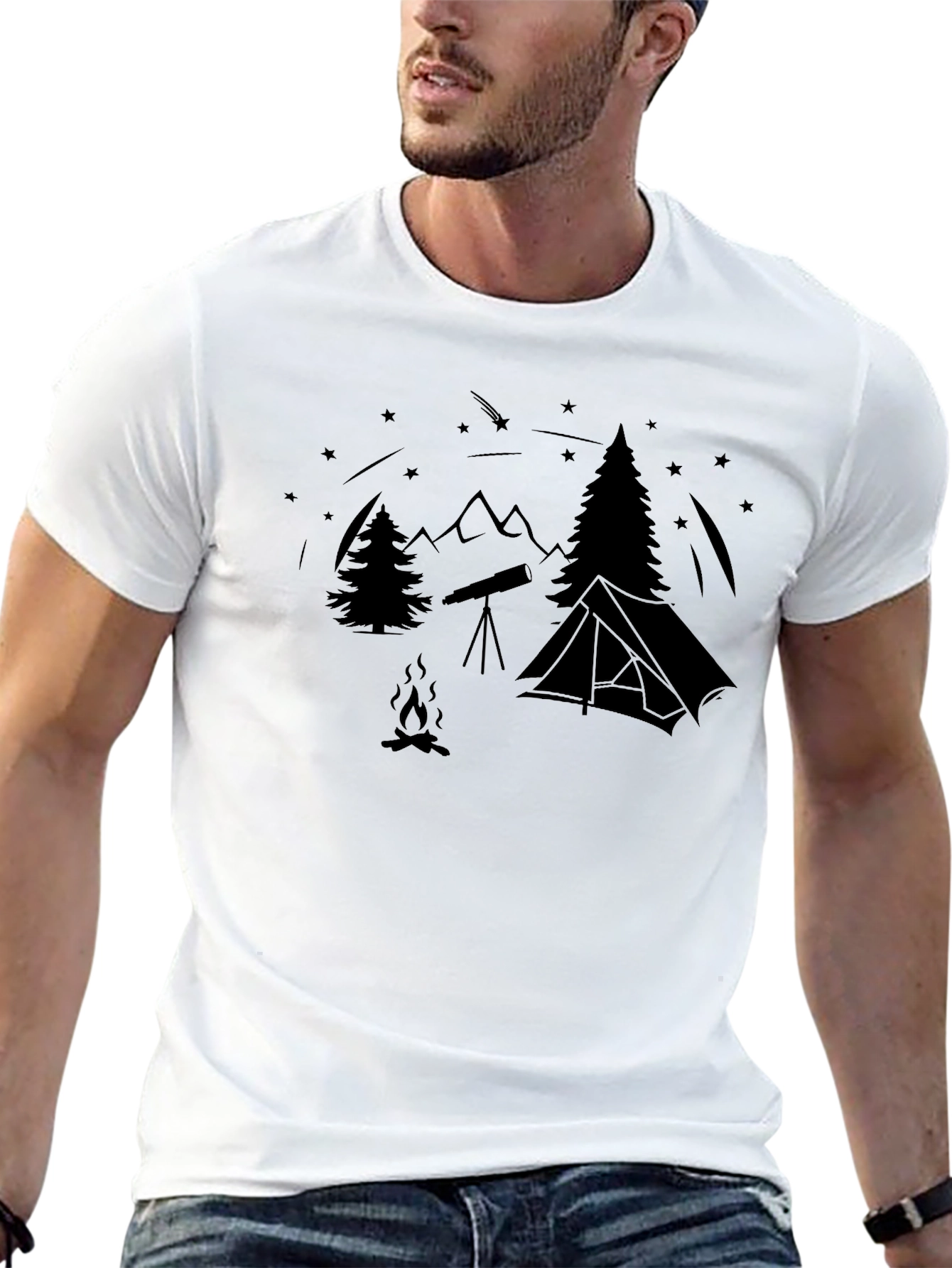 Outdoor Camping Graphic Tee
