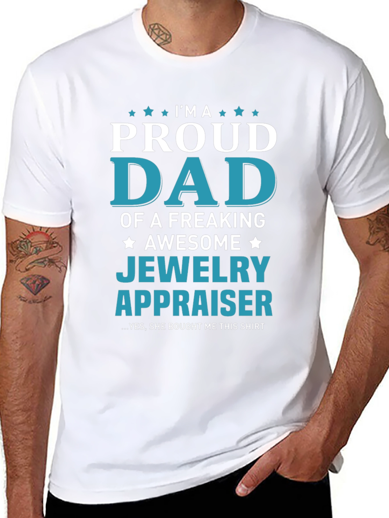 Proud Dad of a Jewelry Appraiser T-Shirt