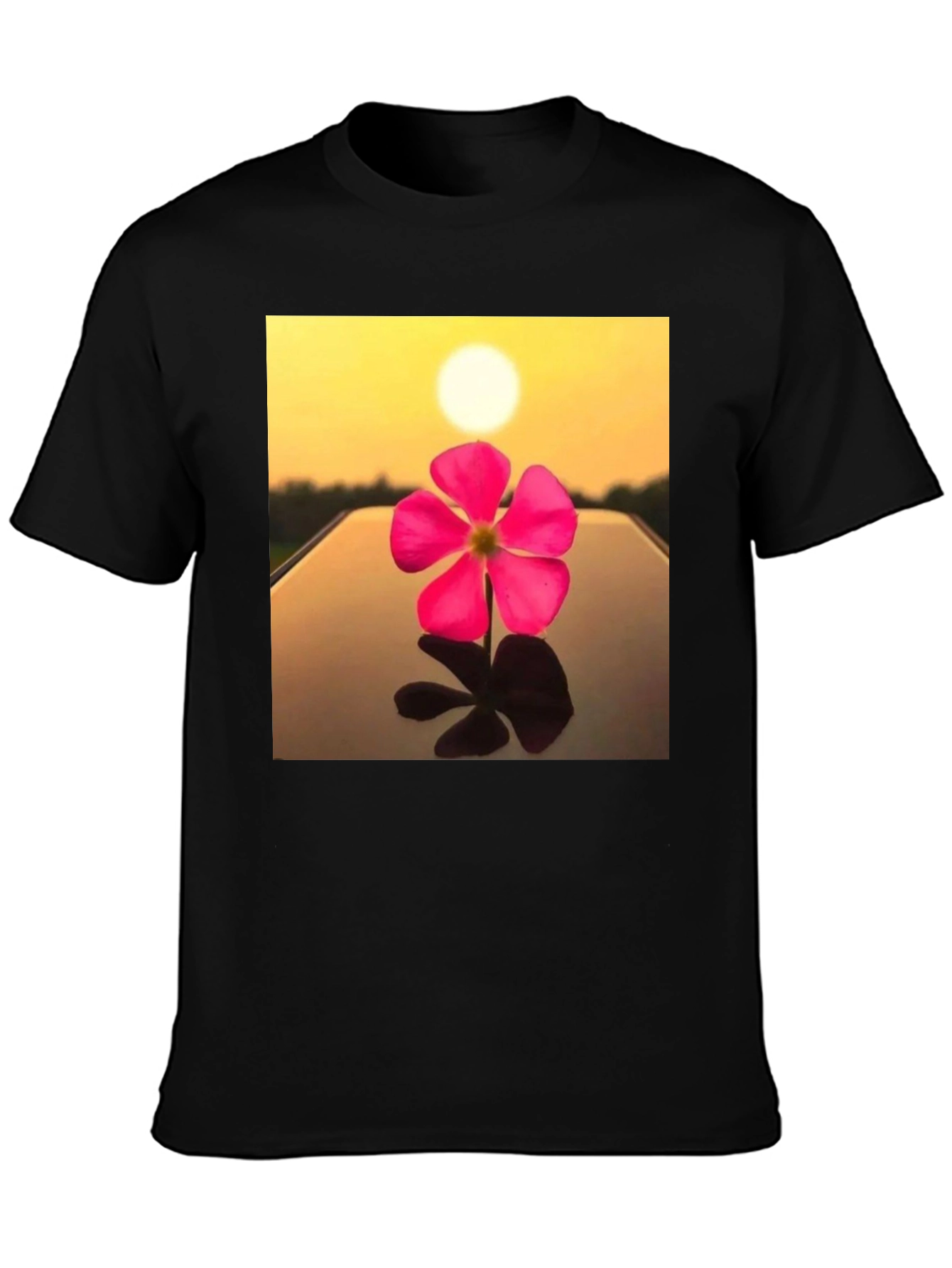 Floral Sunset Graphic Tee