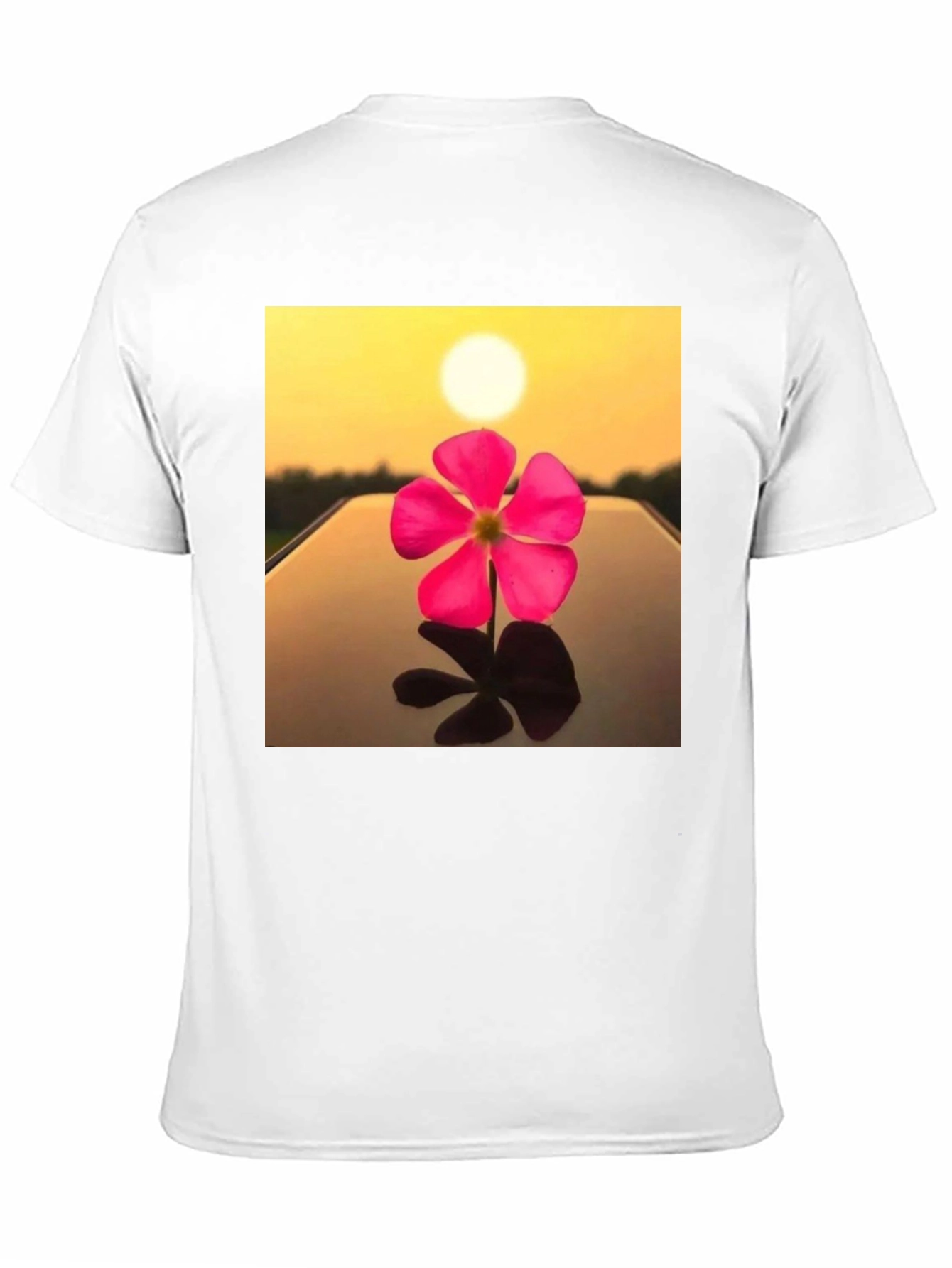 Floral Sunset Graphic Tee