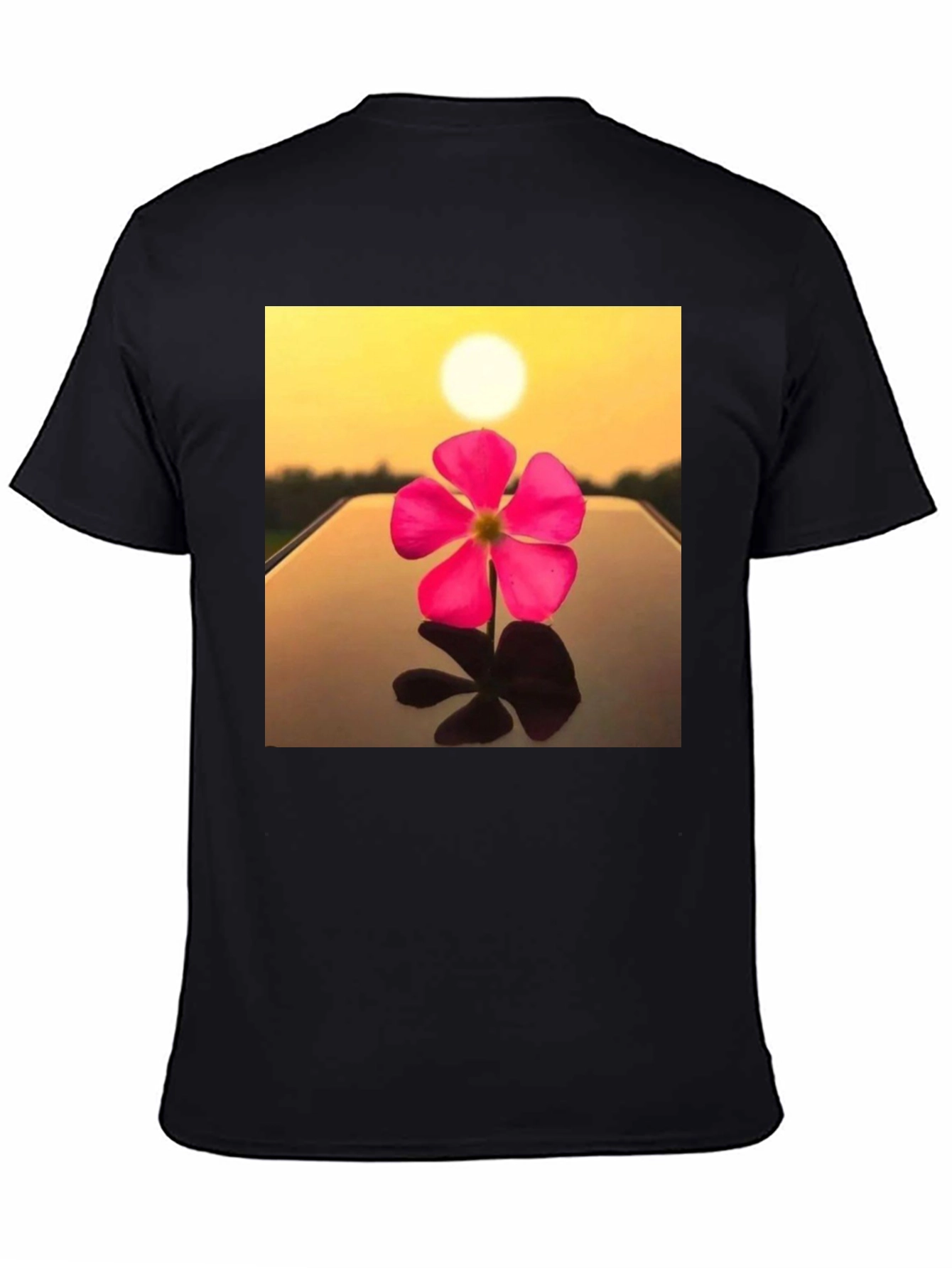 Floral Sunset Graphic Tee