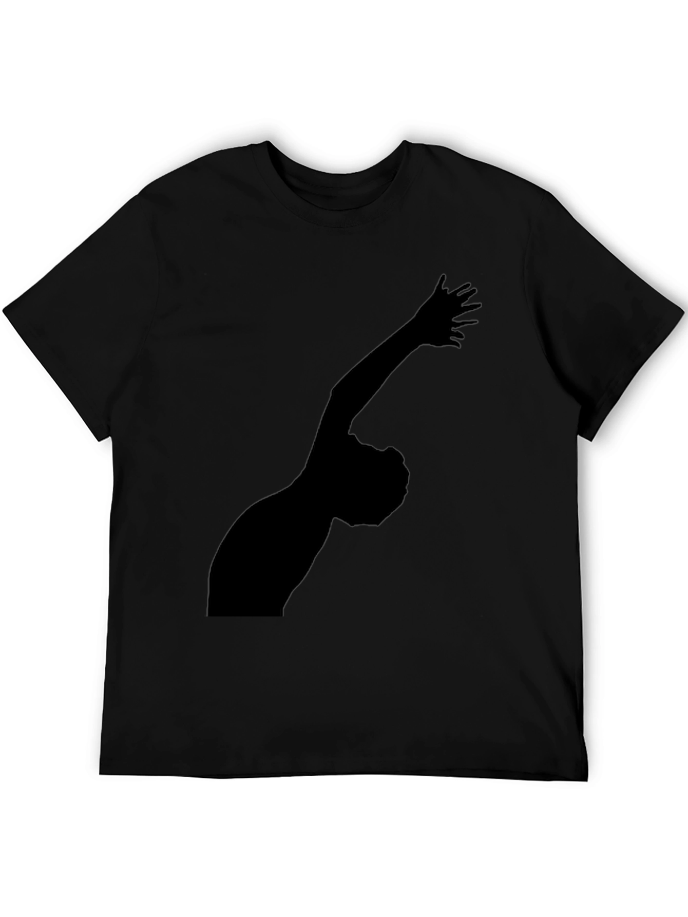 Silhouette Graphic Tee - Black Casual Wear