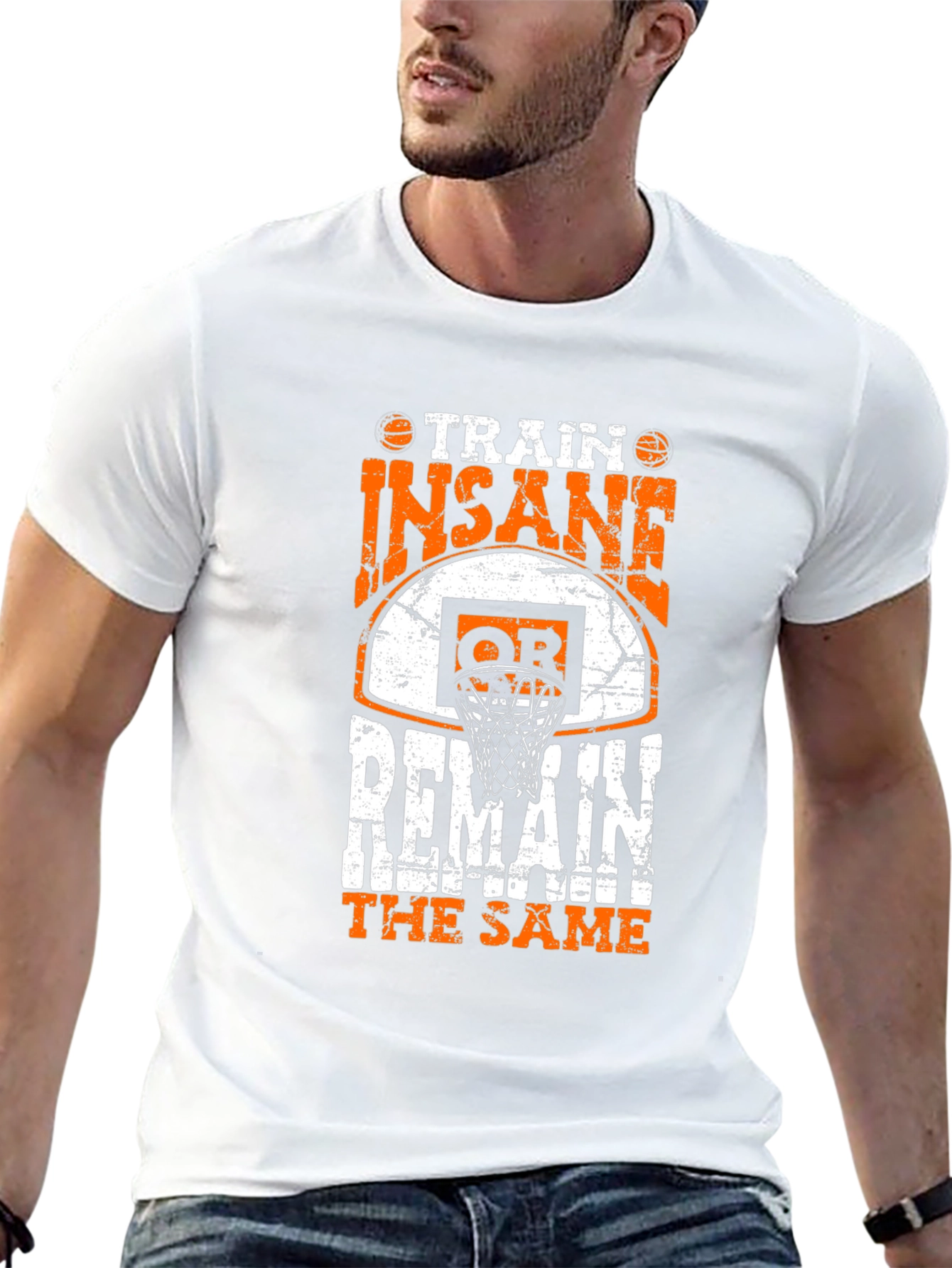 Train Insane or Remain the Same Graphic Tee