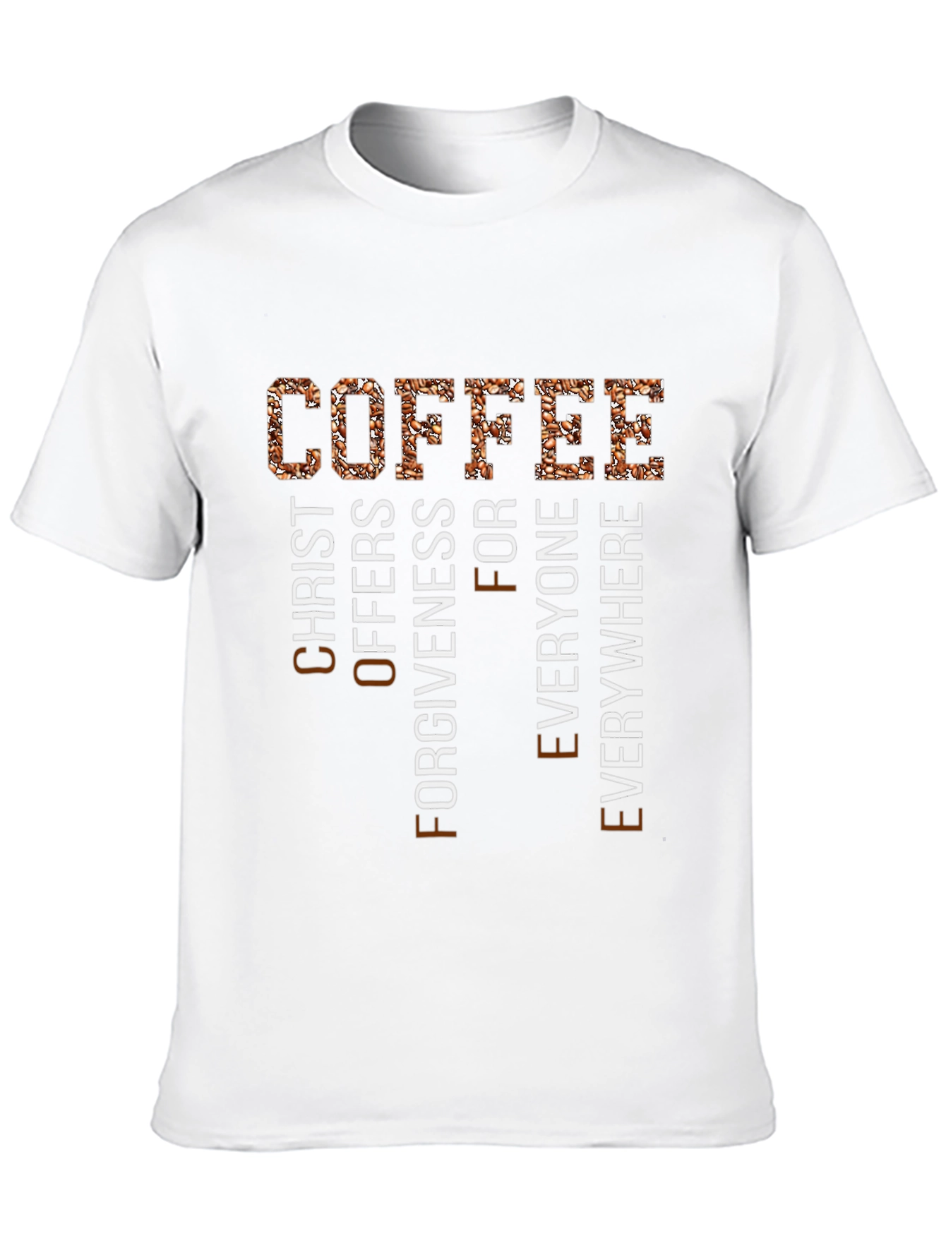 Coffee Christ Offers Forgiveness T-Shirt
