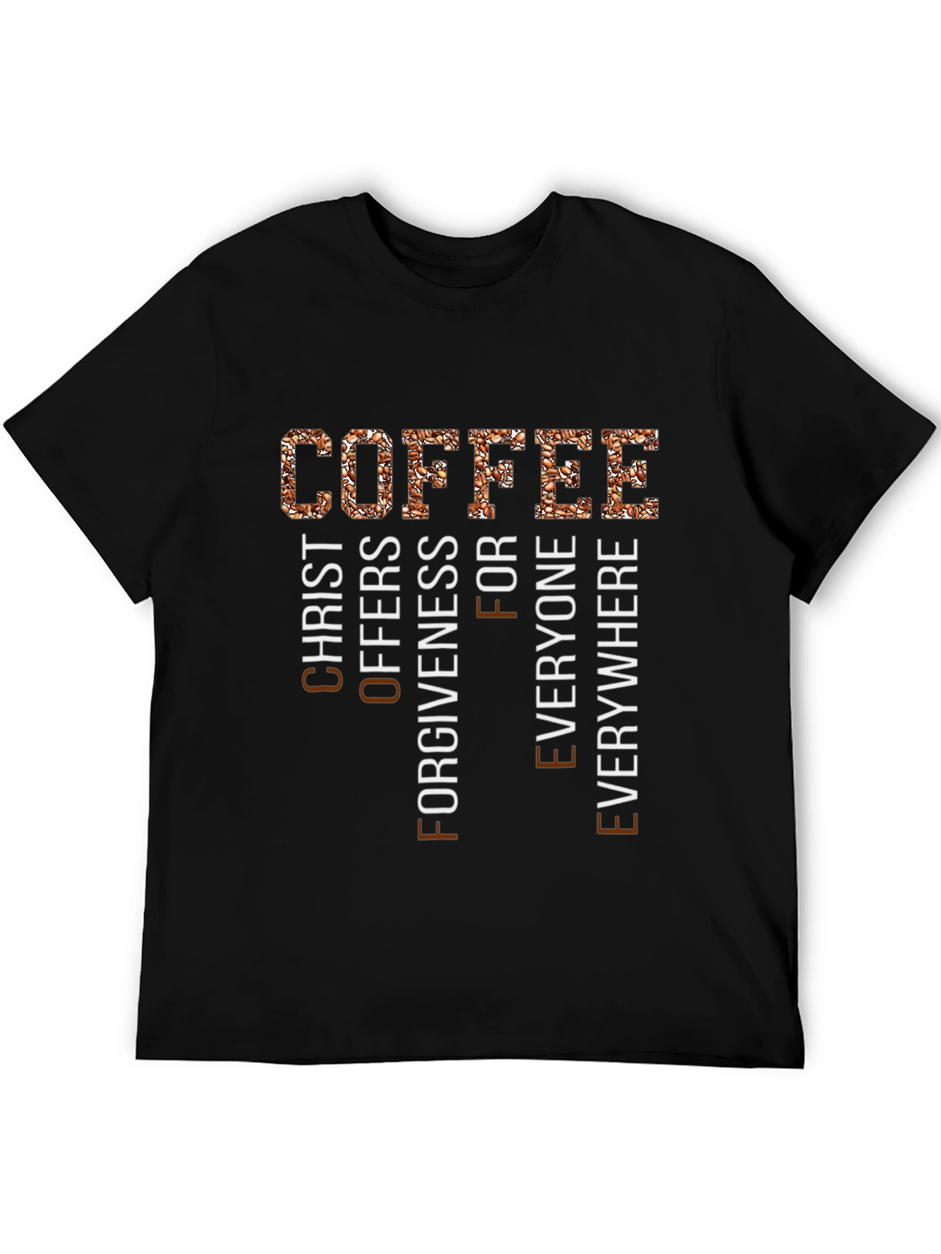 Coffee Christ Offers Forgiveness T-Shirt