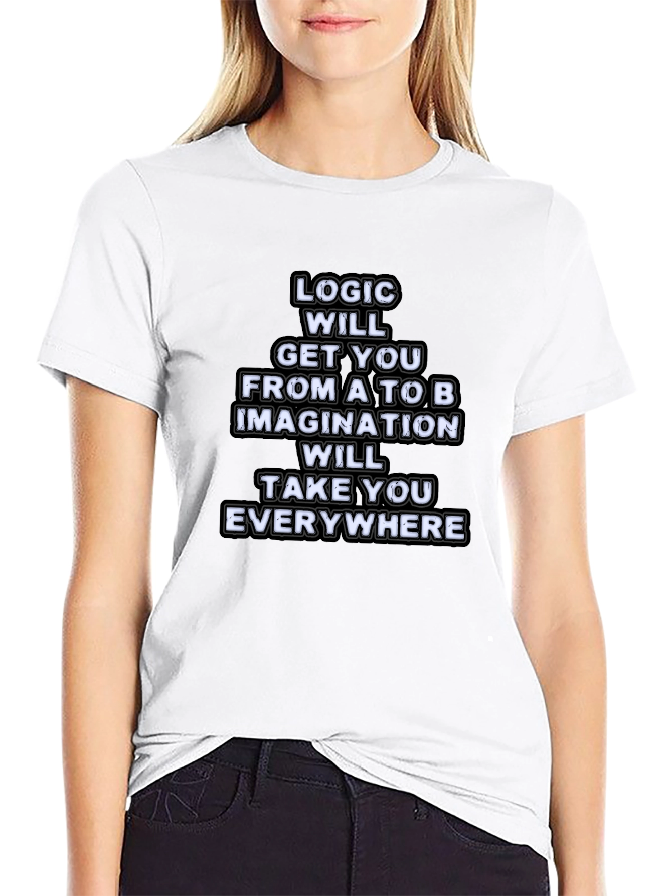 Logic vs. Imagination T-Shirt