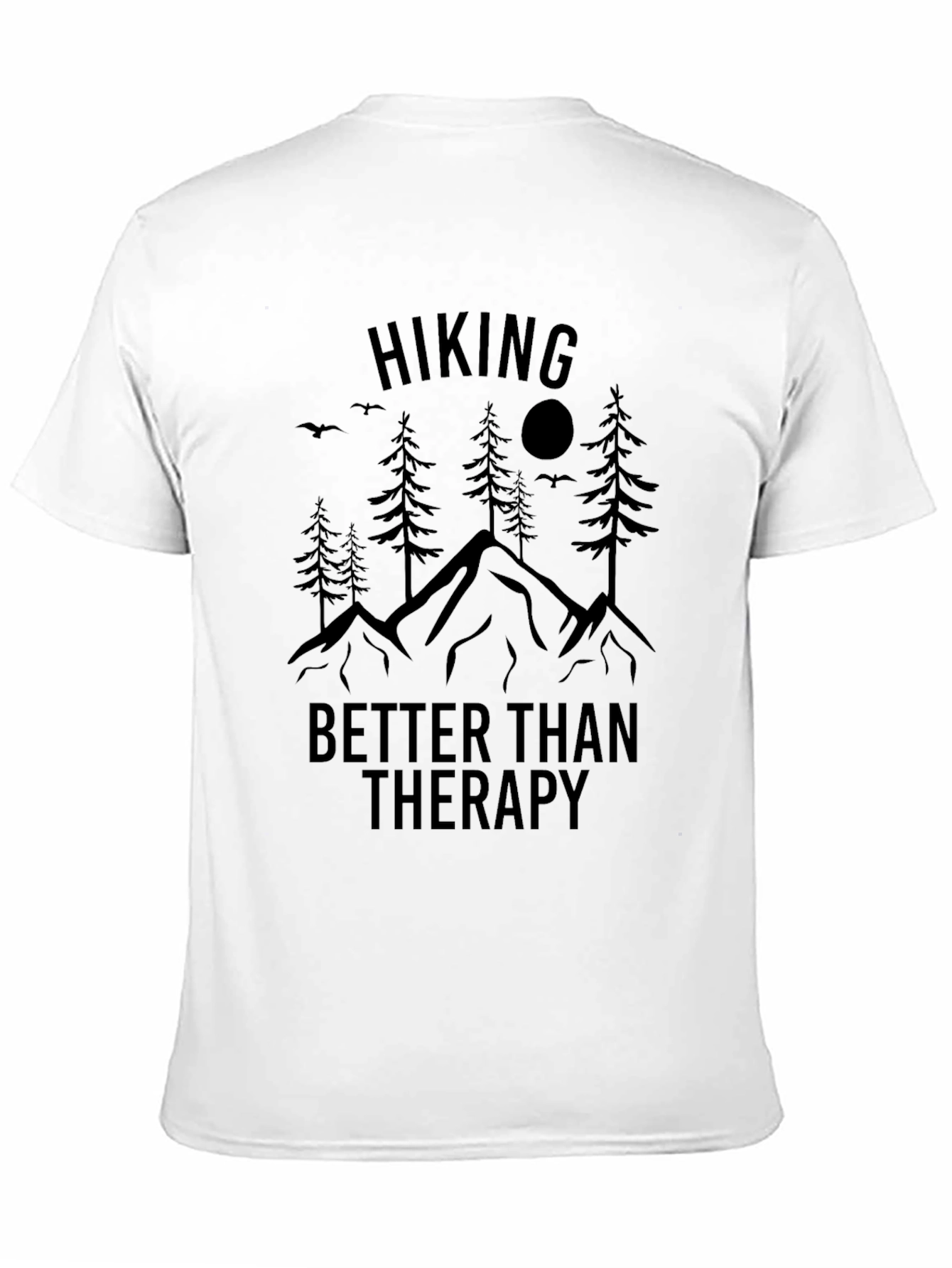 Hiking Therapy Graphic Tee - Nature Lovers Shirt