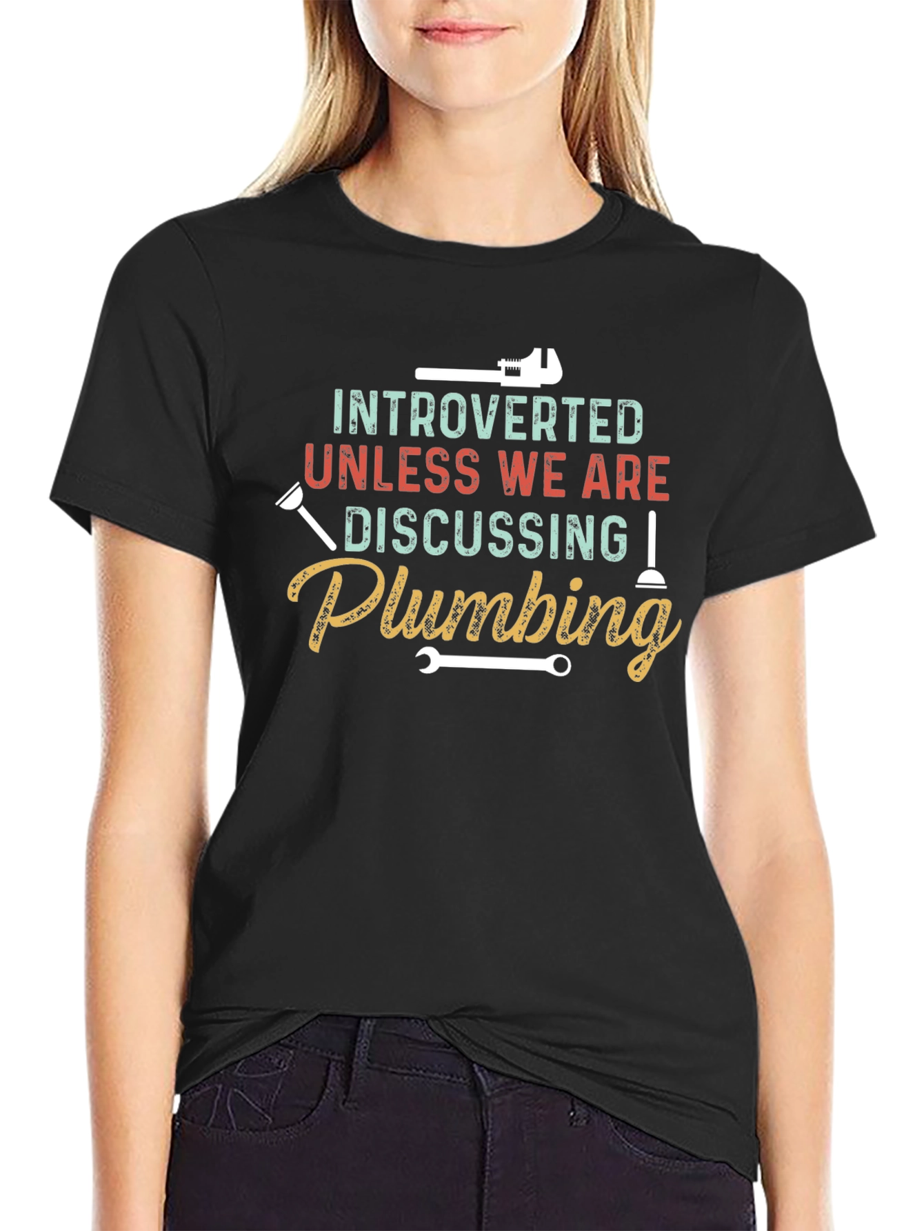 Introverted Plumbing T-Shirt