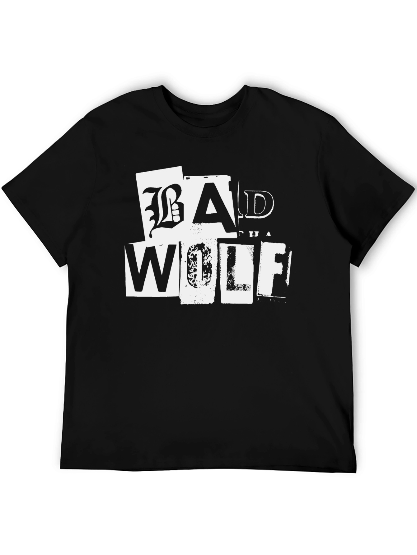 Bad Wolf T-Shirt - Black Cotton Tee