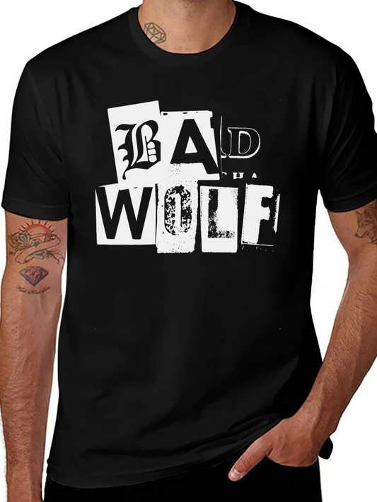 Bad Wolf T-Shirt - Black Cotton Tee