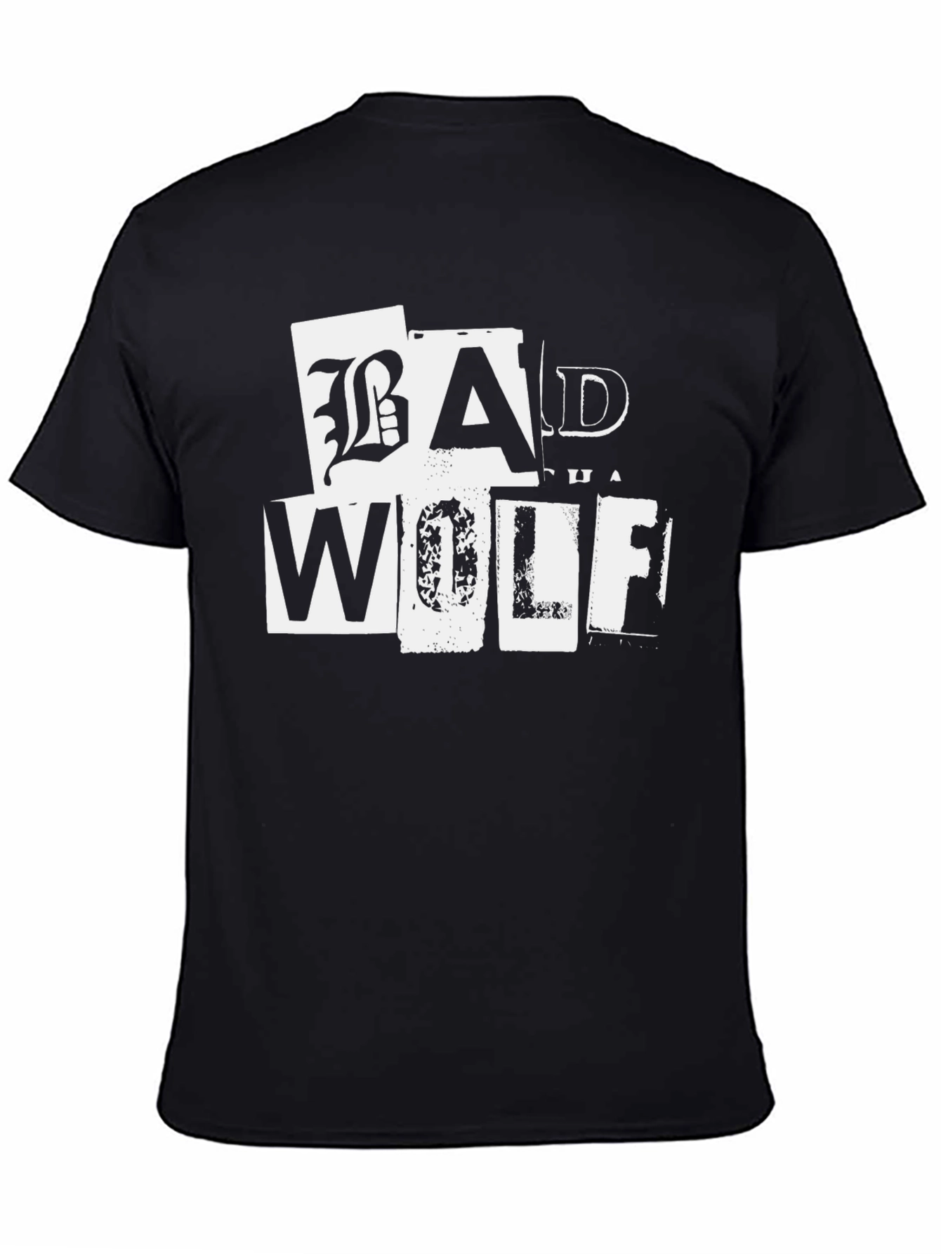Bad Wolf T-Shirt - Black Cotton Tee