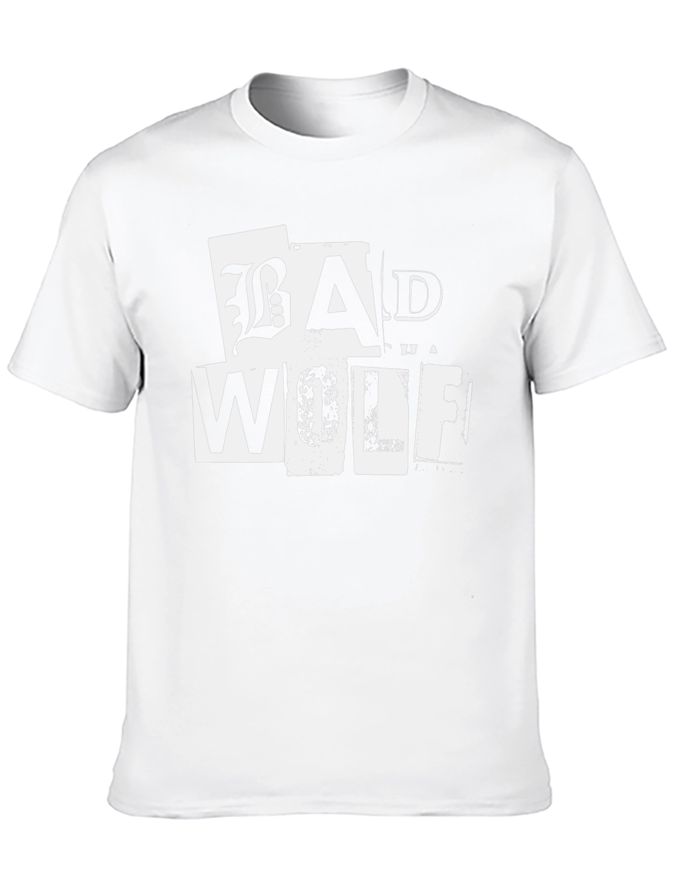 Bad Wolf T-Shirt - Black Cotton Tee
