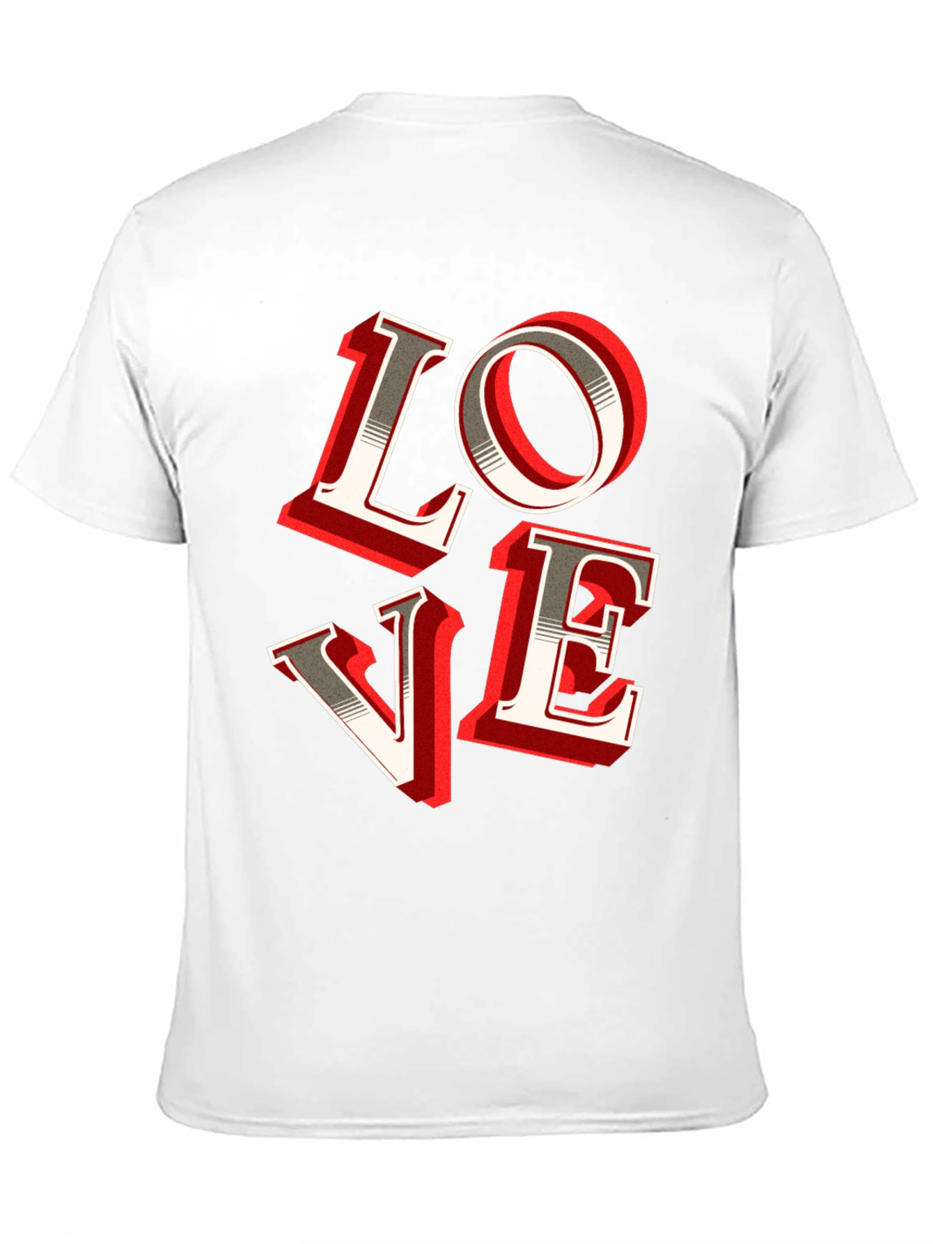 LOVE Graphic Tee - Stylish Mens Black T-Shirt