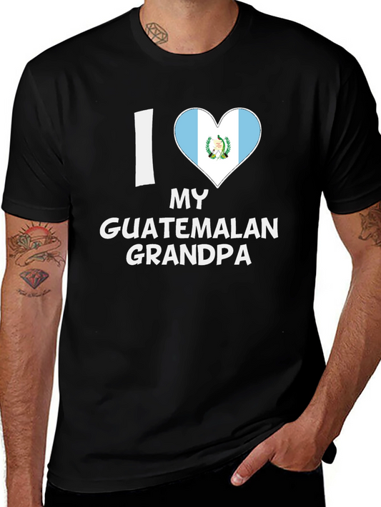 I Love My Guatemalan Grandpa T-Shirt