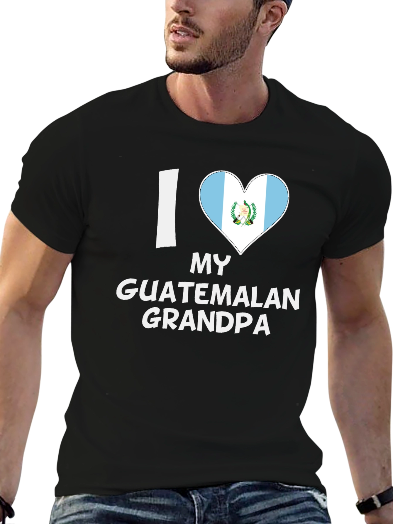 I Love My Guatemalan Grandpa T-Shirt