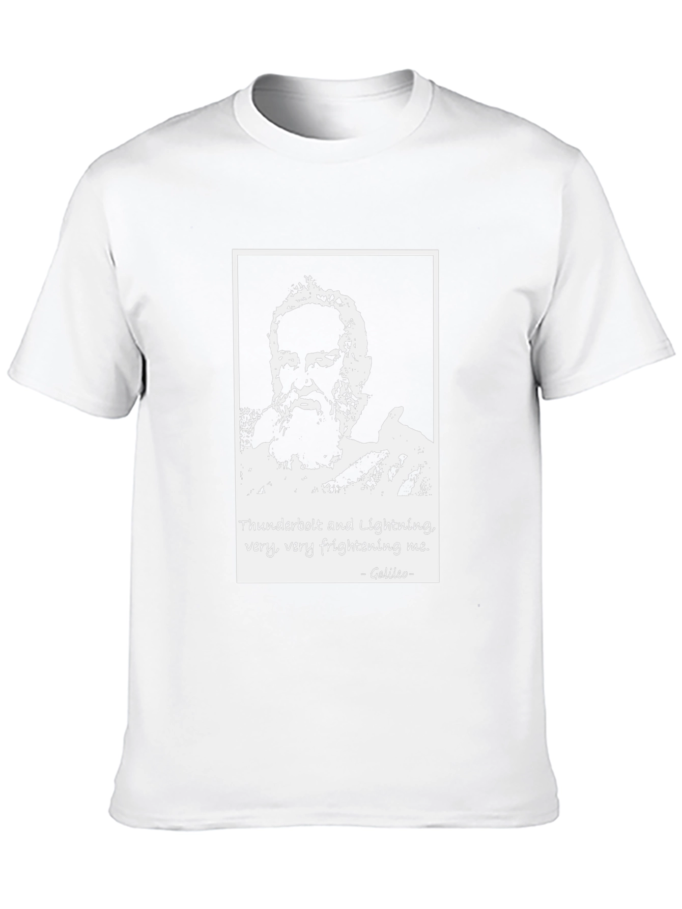 Galileo Thunderbolt and Lightning Black T-Shirt