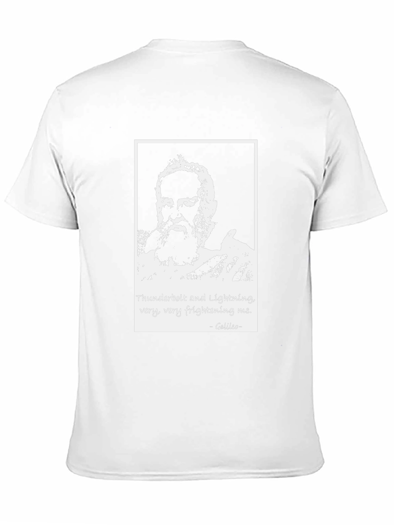 Galileo Thunderbolt and Lightning Black T-Shirt