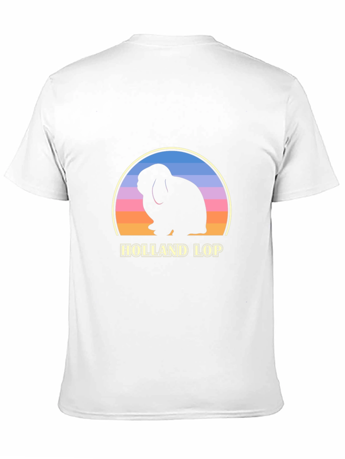 Holland Lop Rabbit Sunset T-Shirt