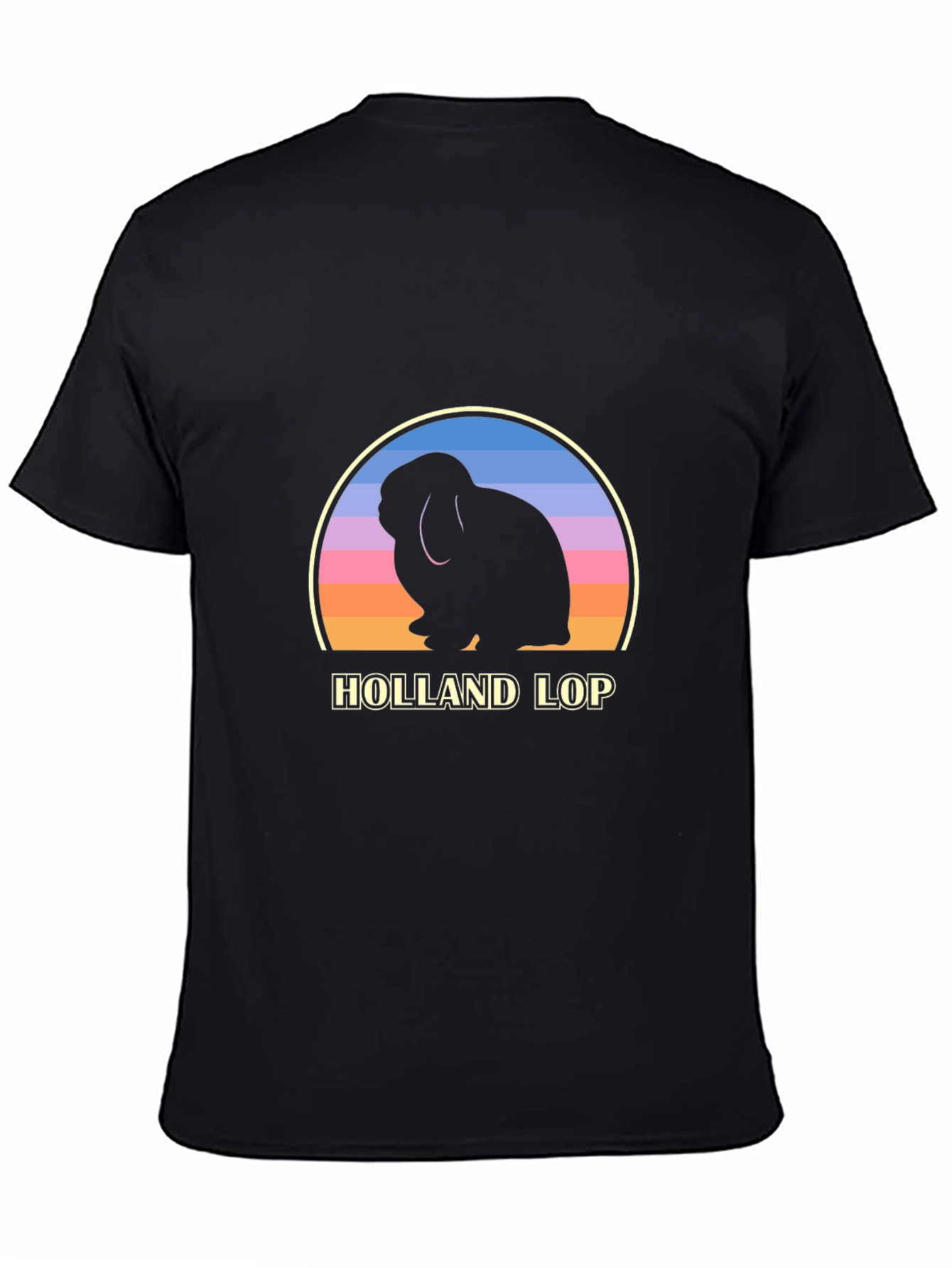 Holland Lop Rabbit Sunset T-Shirt