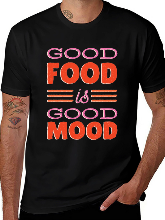 Good Food is Good Mood Graphic T-Shirt