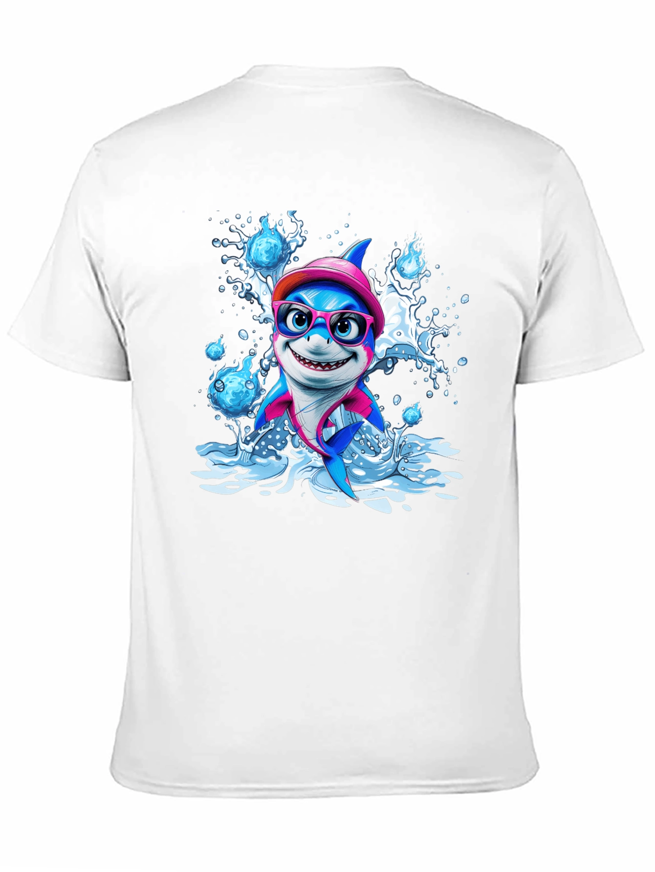 Cool Shark Cartoon T-Shirt