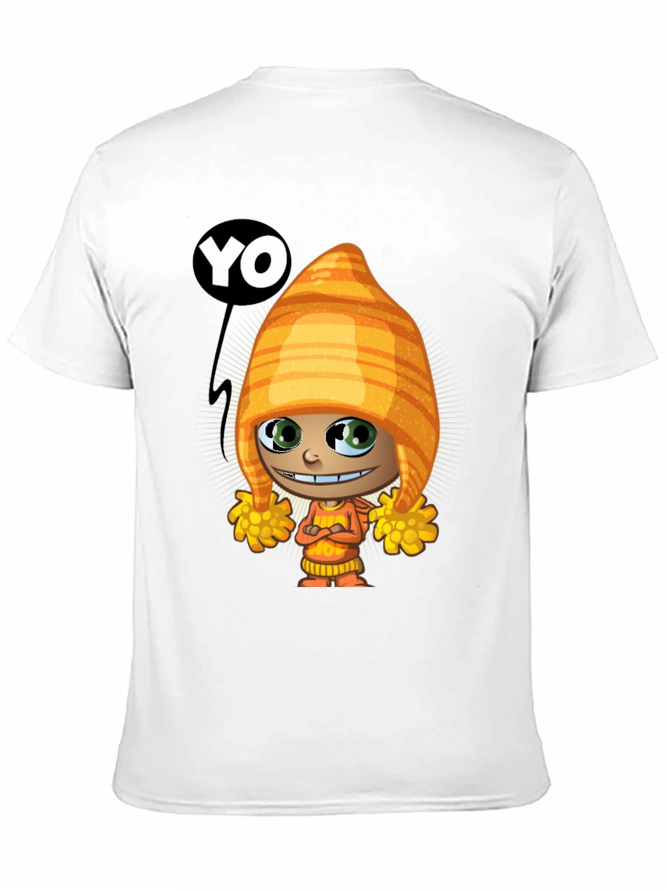 Cartoon Character T-Shirt - Quirky Graphic Tee