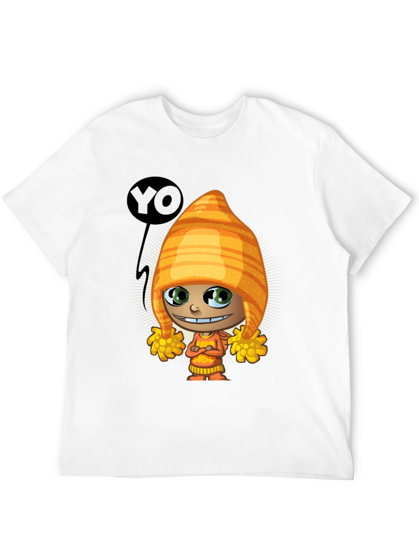 Cartoon Character T-Shirt - Quirky Graphic Tee