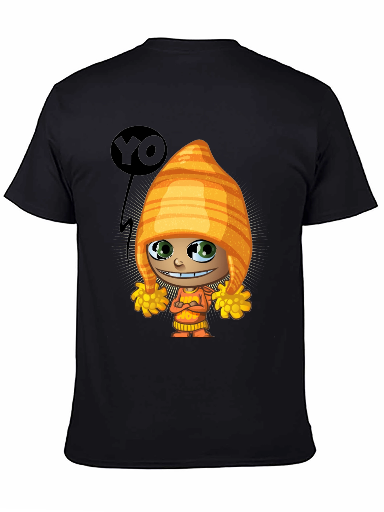 Cartoon Character T-Shirt - Quirky Graphic Tee