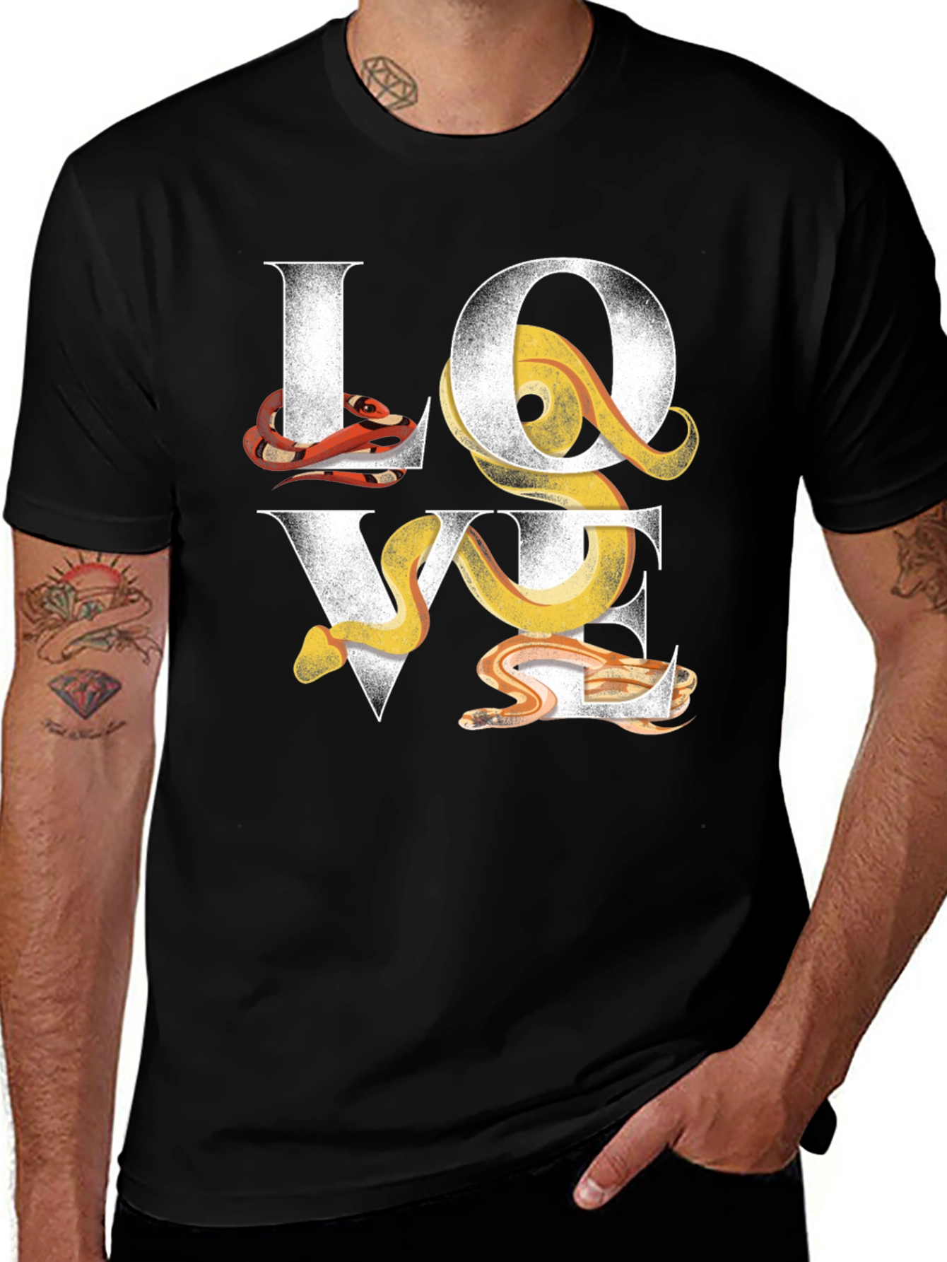 Snakes LOVE T-Shirt
