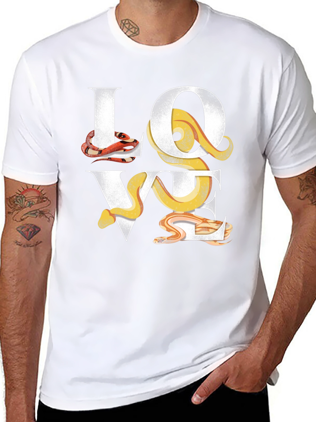 Snakes LOVE T-Shirt