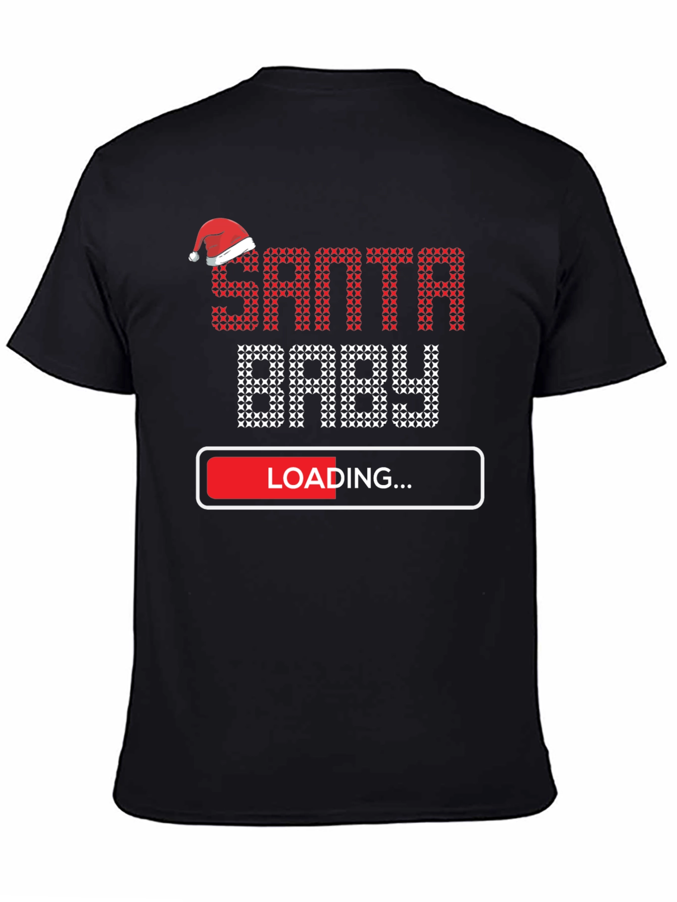 Santa Baby Loading Pregnancy Christmas T-Shirt