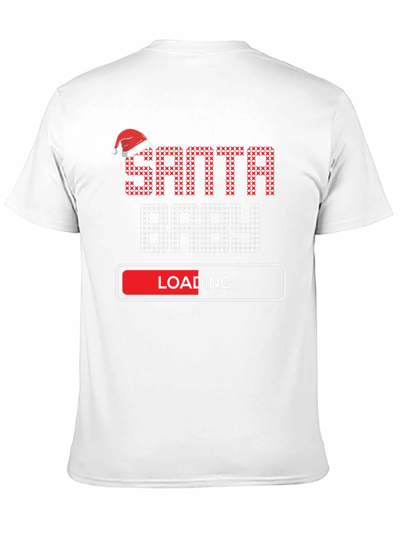 Santa Baby Loading Pregnancy Christmas T-Shirt
