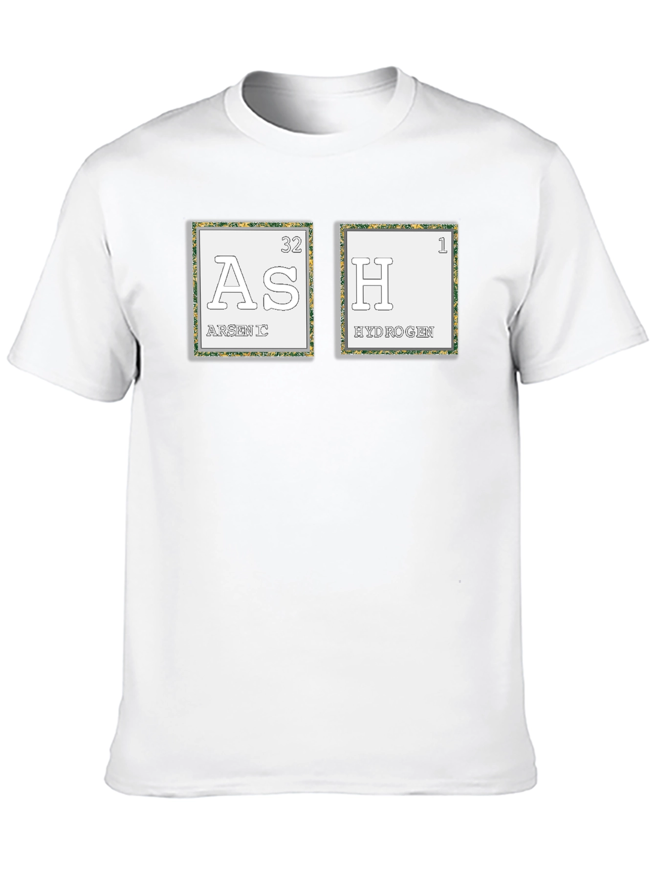 Arsenic Hydrogen Periodic Table T-Shirt