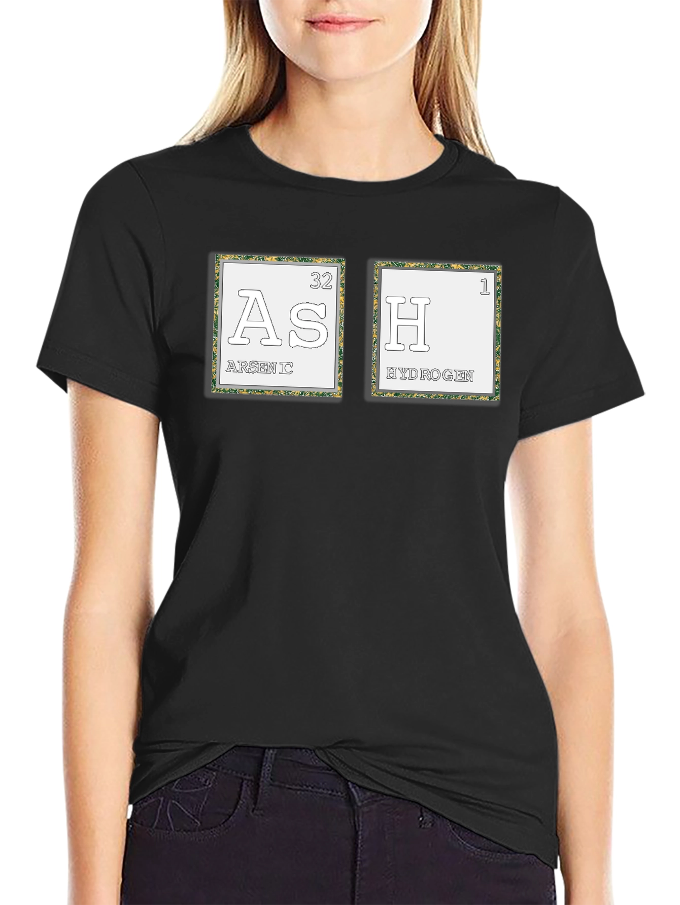 Arsenic Hydrogen Periodic Table T-Shirt
