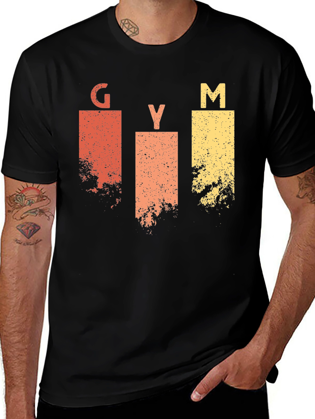 Retro GYM Graphic T-Shirt