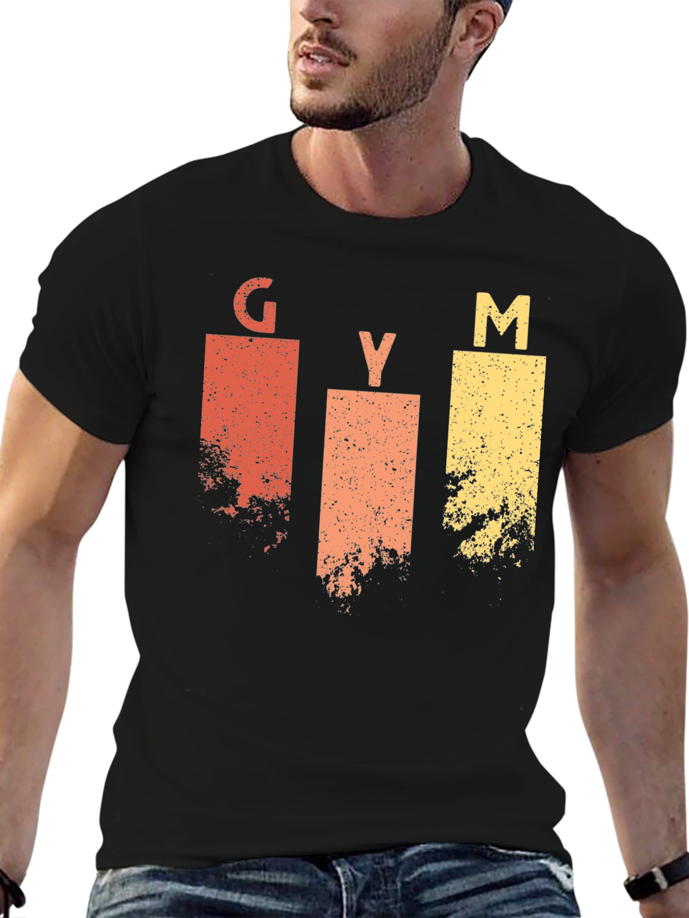 Retro GYM Graphic T-Shirt