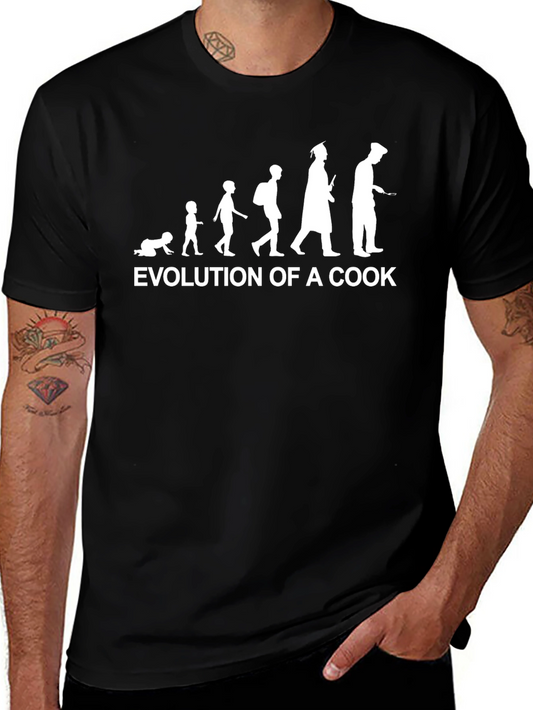 Evolution of a Cook Black T-Shirt