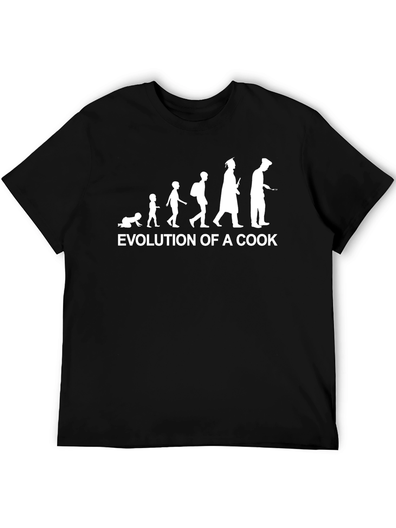 Evolution of a Cook Black T-Shirt