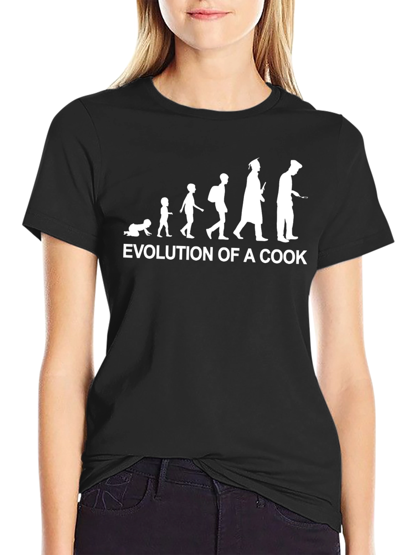 Evolution of a Cook Black T-Shirt