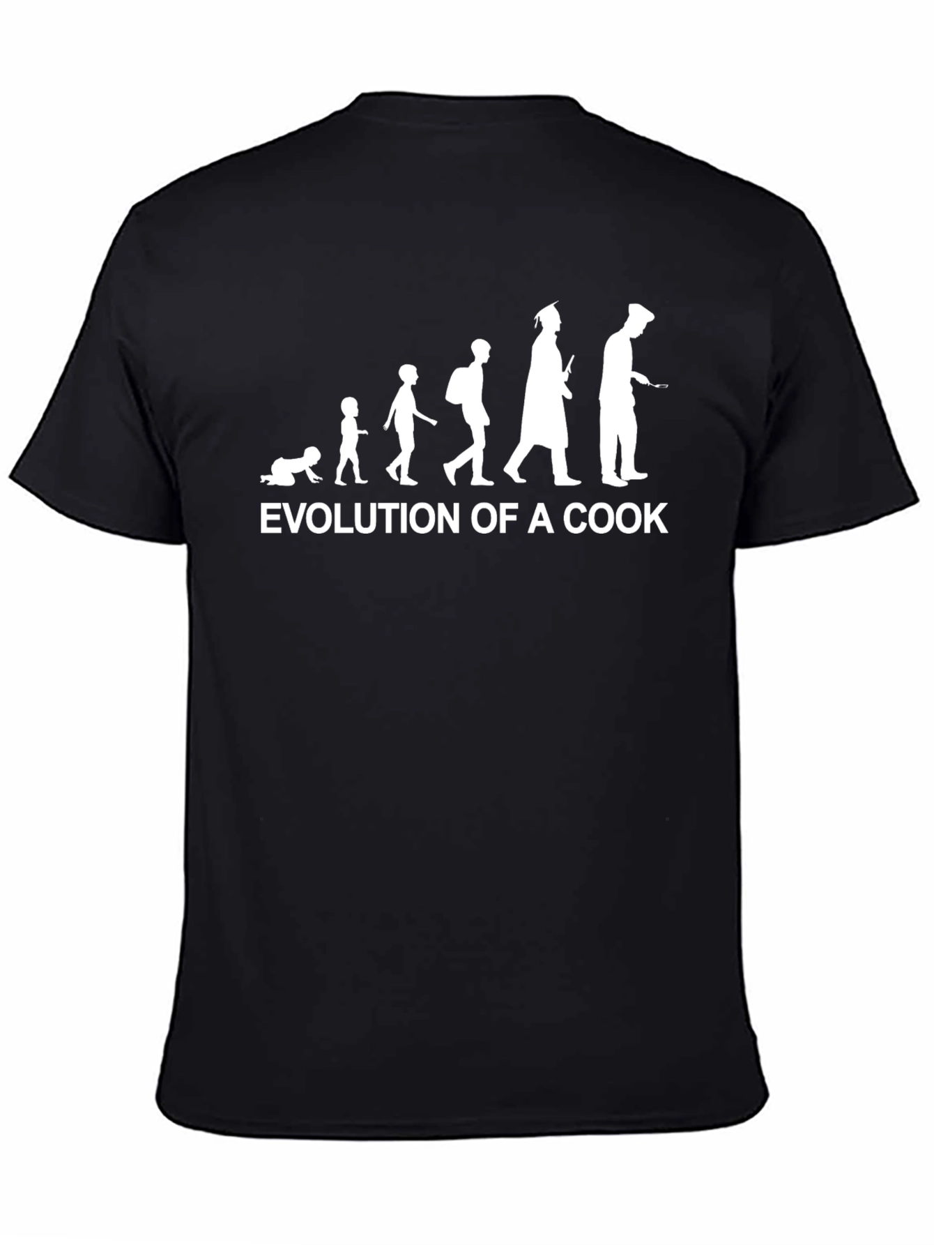 Evolution of a Cook Black T-Shirt