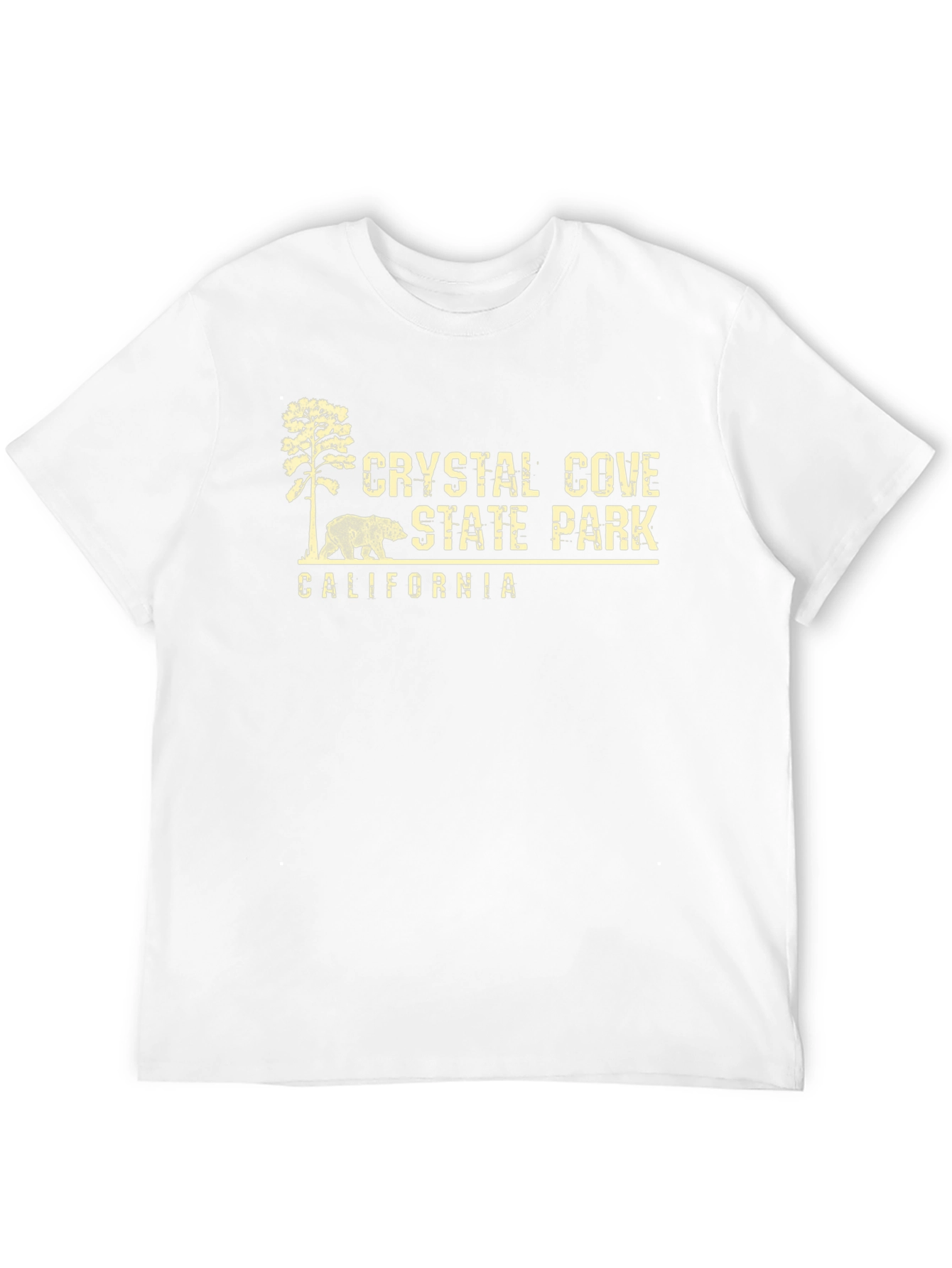 Crystal Cove State Park California Black T-Shirt