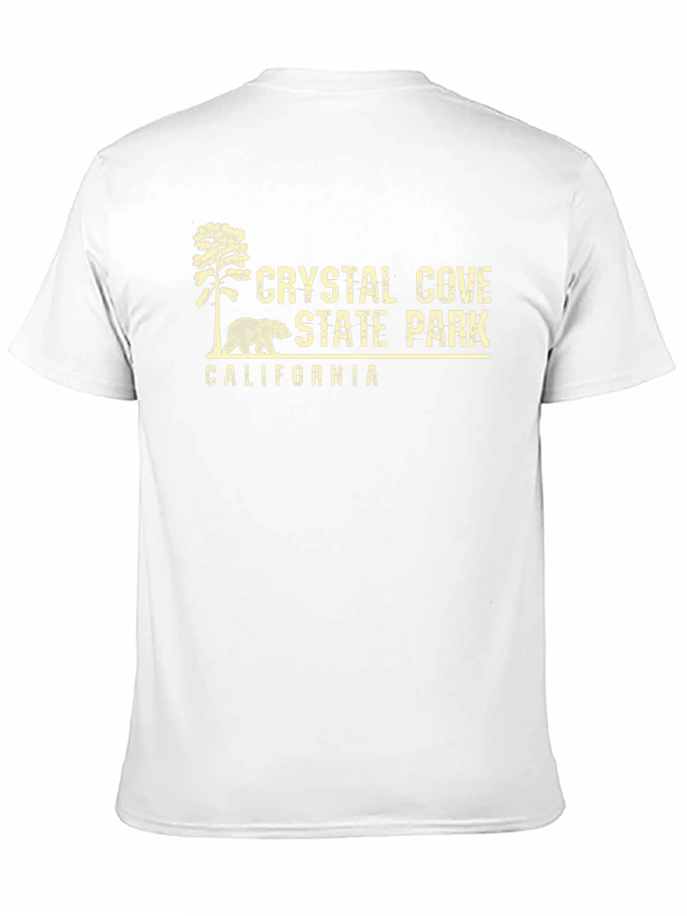 Crystal Cove State Park California Black T-Shirt