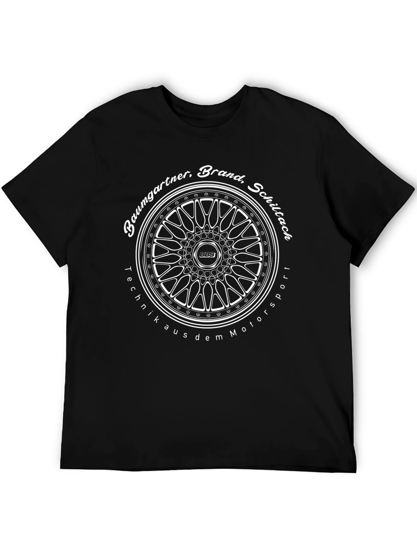 BBS Motorsport T-Shirt - Black Graphic Tee