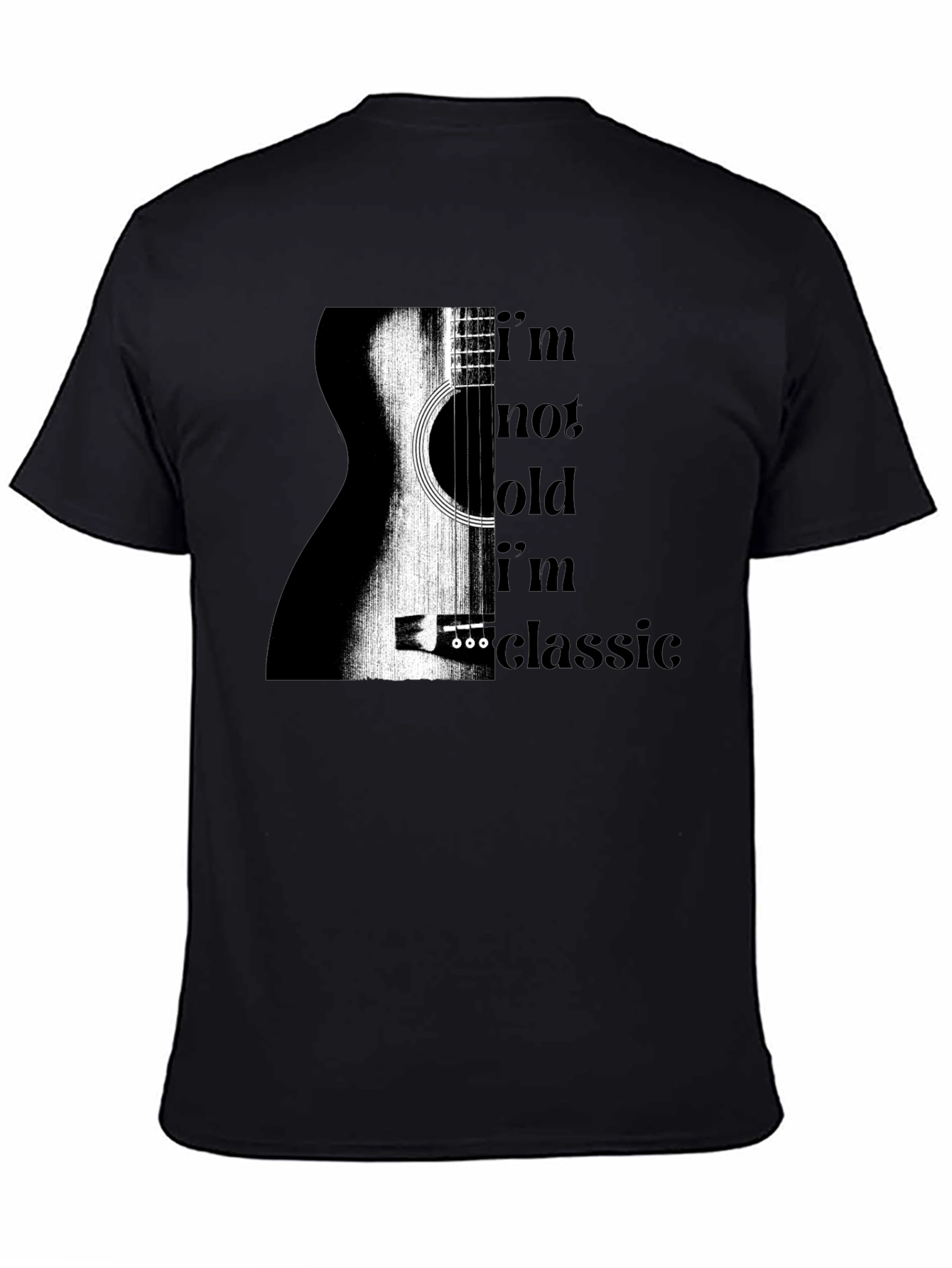 Classic Guitar Tee - Im Not Old Im Classic