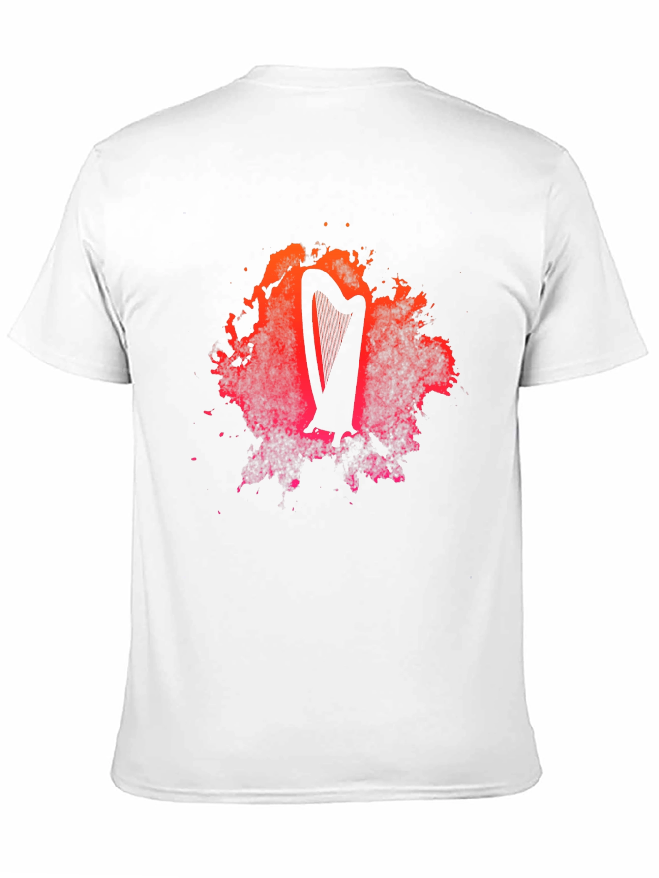 Harp Graphic Black T-Shirt