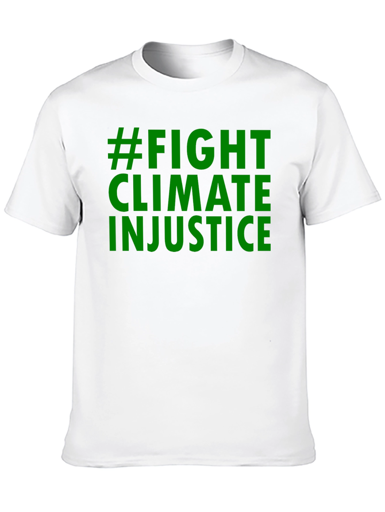 Fight Climate Injustice Black T-Shirt