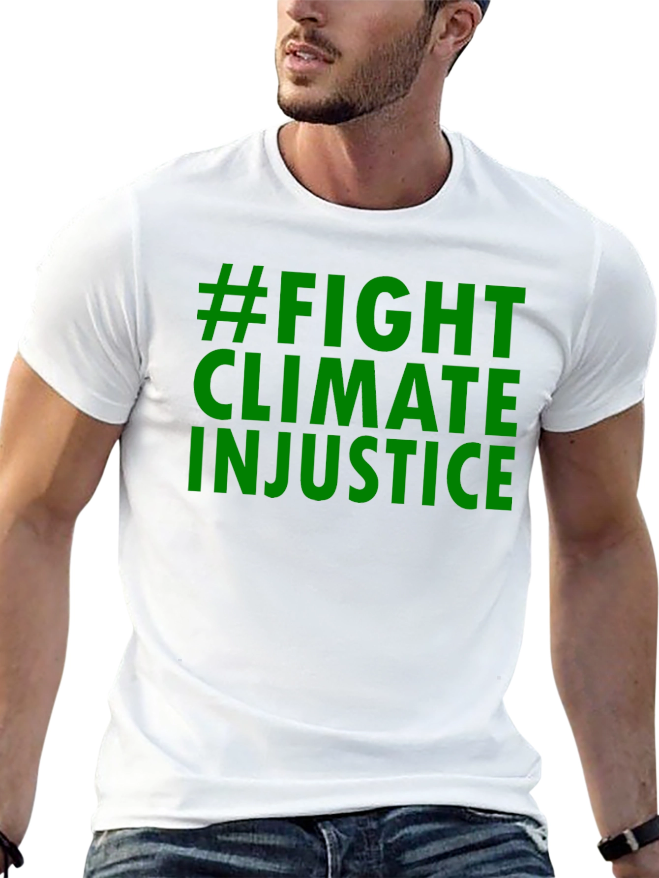Fight Climate Injustice Black T-Shirt
