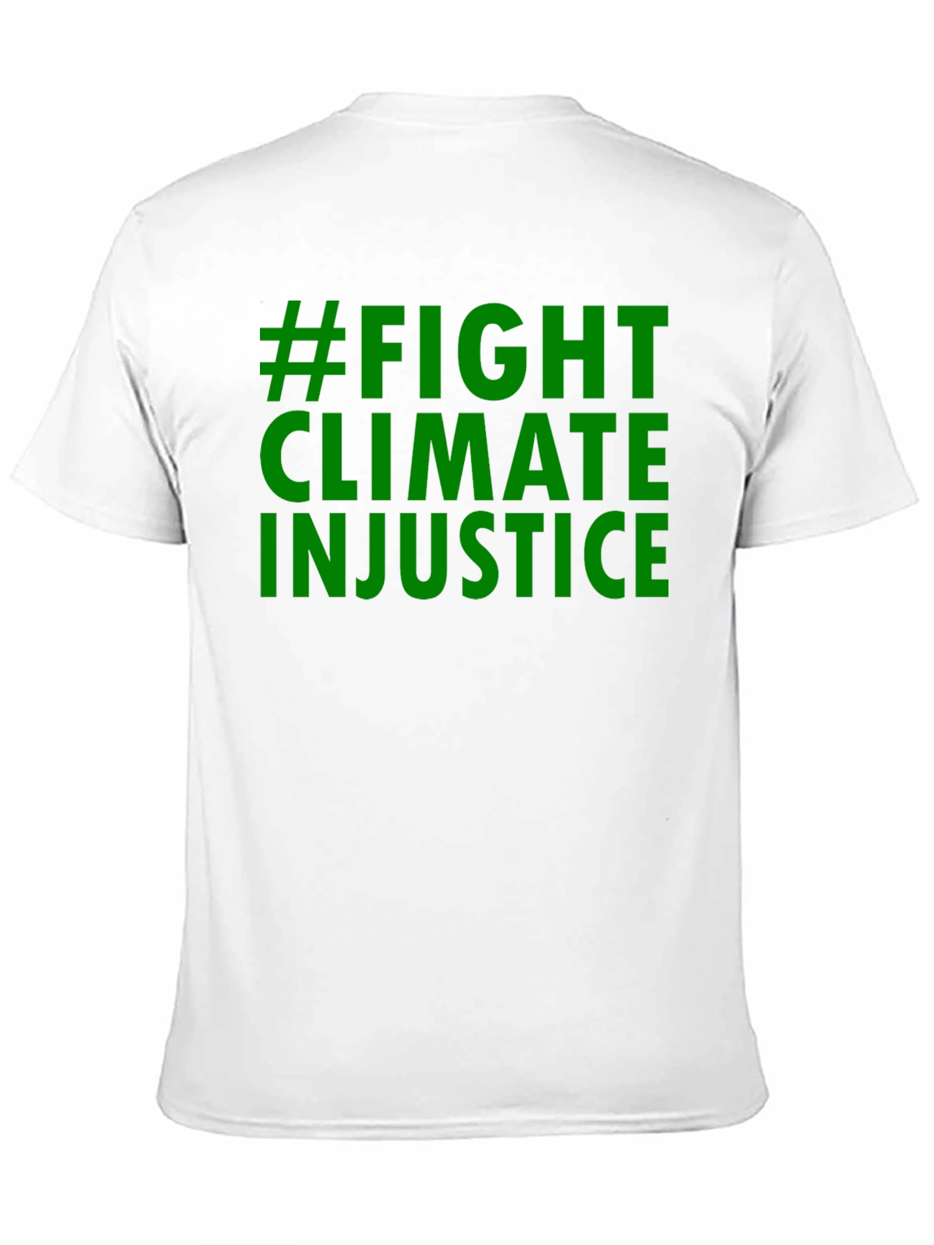 Fight Climate Injustice Black T-Shirt